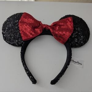 Disney Parks Classic Sequin Minnie Ears